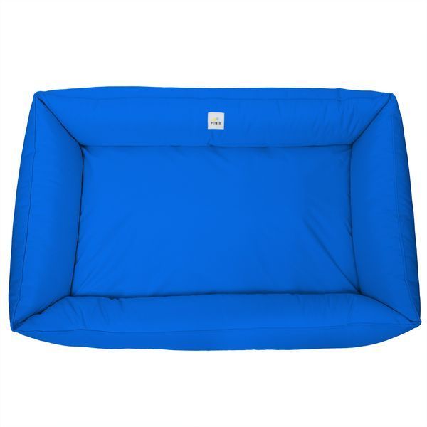 Лежанка для собак PETBED Банни 3XL 120х80см h-24см оксфорд синий 11257701 фото
