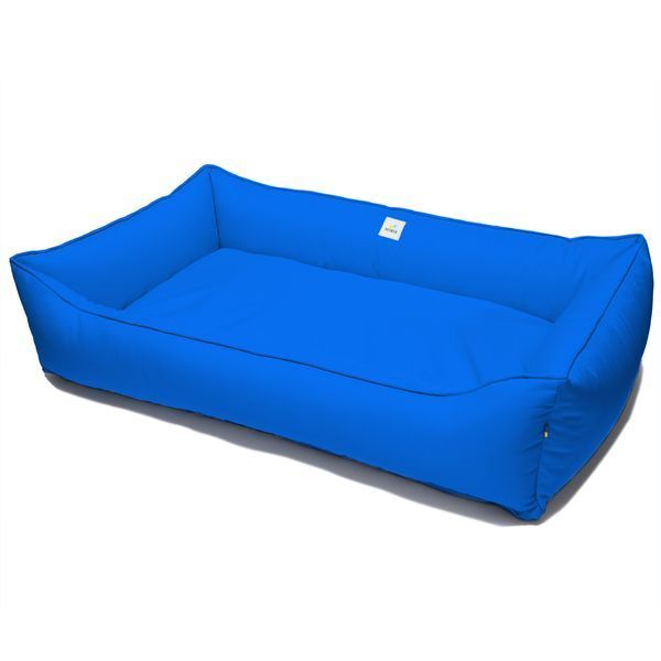 Лежанка для собак PETBED Банни 3XL 120х80см h-24см оксфорд синий 11257701 фото