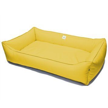 Лежанка для собак PETBED Банни 3XL 120х80см h-24см оксфорд желтый 11257702 фото