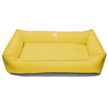 Лежанка для собак PETBED Банни 3XL 120х80см h-24см оксфорд желтый 11257702 фото