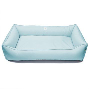 Лежанка для собак PETBED Банни 3XL 120х80см h-24см оксфорд голубой 11257704 фото