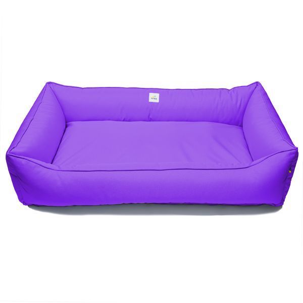 Лежанка для собак PETBED Банни 3XL 120х80см h-24см оксфорд сиреневый 11257706 фото