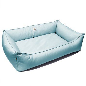 Лежанка для собак PETBED Банни 2XL 100х70см h-22см оксфорд голубой 11257693 фото