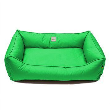 Лежанка для собак PETBED Банни XL 90х65см h-21см оксфорд зеленый 11257678 фото