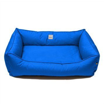 Лежанка для собак PETBED Банни XL 90х65см h-21см оксфорд синий 11257679 фото