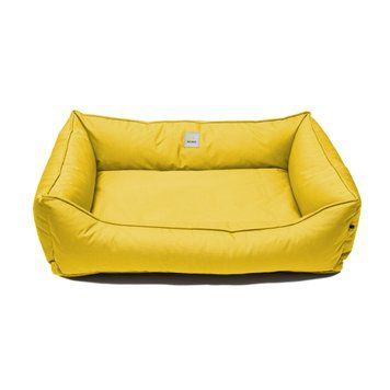 Лежак для собак PETBED Банні XL 90х65см h-21см оксфорд жовтий 11257680 фото