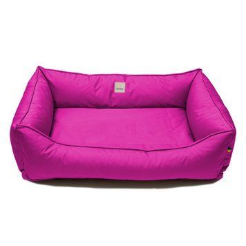 Лежанка для собак PETBED Банни XL 90х65см h-21см оксфорд розовый 11257683 фото