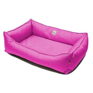 Лежанка для собак PETBED Банни XL 90х65см h-21см оксфорд розовый 11257683 фото