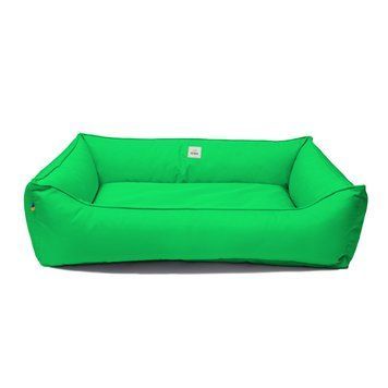Лежанка для собак PETBED Банни 2XL 100х70см h-22см оксфорд зеленый 11257689 фото