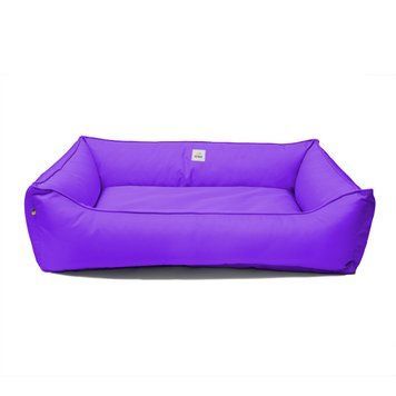 Лежанка для собак PETBED Банни 2XL 100х70см h-22см оксфорд сиреневый 11257695 фото