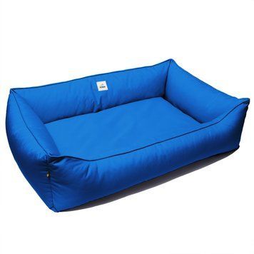 Лежанка для собак PETBED Банни 2XL 100х70см h-22см оксфорд синий 11257690 фото