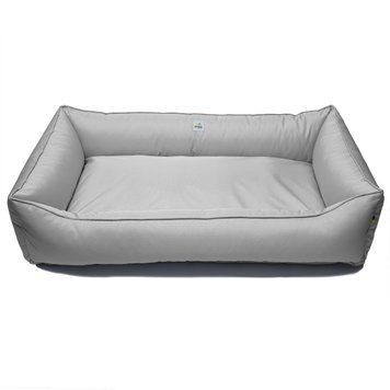 Лежанка для собак PETBED Банни 3XL 120х80см h-24см оксфорд серый 11257698 фото