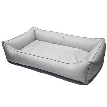 Лежанка для собак PETBED Банни 3XL 120х80см h-24см оксфорд серый 11257698 фото